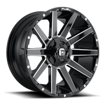 Load image into Gallery viewer, Fuel D615 CONTRA GLOSS BLACK MILLED Wheel - image 6
