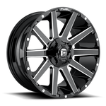 Load image into Gallery viewer, Fuel D615 CONTRA GLOSS BLACK MILLED Wheel - image 7
