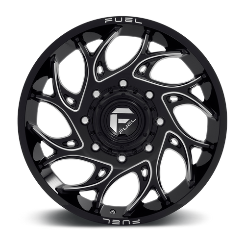 Fuel D741 RUNNER GLOSS BLACK MILLED Wheel - image 10