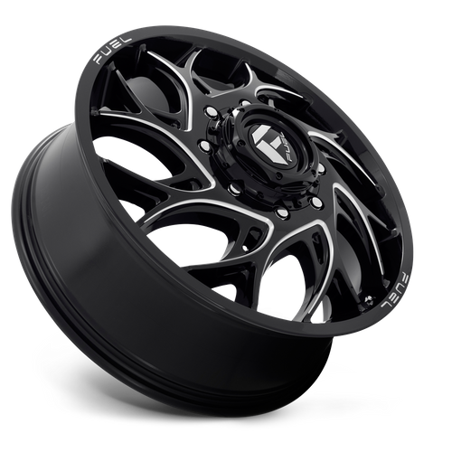 Fuel D741 RUNNER GLOSS BLACK MILLED Wheel - image 9