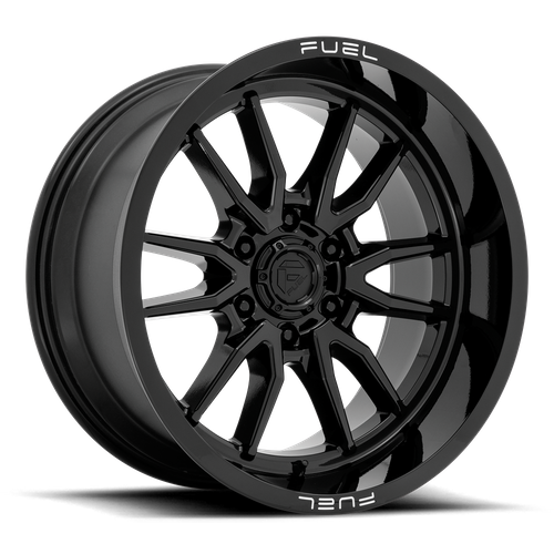 Fuel D760 CLASH GLOSS BLACK Wheel - image 2