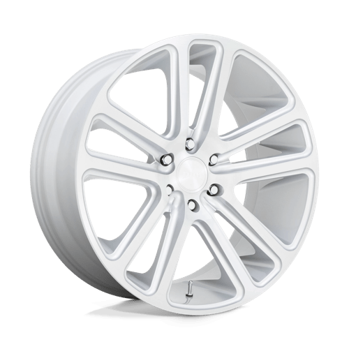 DUB S257 FLEX GLOSS SILVER BRUSHED FACE Wheel - image 1