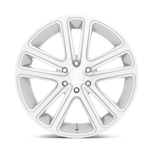DUB S257 FLEX GLOSS SILVER BRUSHED FACE Wheel - image 4