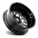 Load image into Gallery viewer, Fuel Mono FF19 GLOSS BLACK MILLED Wheel - image 3
