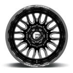 Load image into Gallery viewer, Fuel Mono FF66 MATTE BLACK MILLED Wheel - image 7
