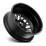 Load image into Gallery viewer, Fuel Mono FF66 MATTE BLACK MILLED Wheel - image 6
