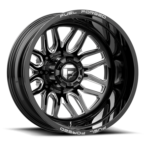 Fuel Mono FF66 MATTE BLACK MILLED Wheel - image 2