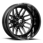Load image into Gallery viewer, Fuel Mono FF66 MATTE BLACK MILLED Wheel - image 2
