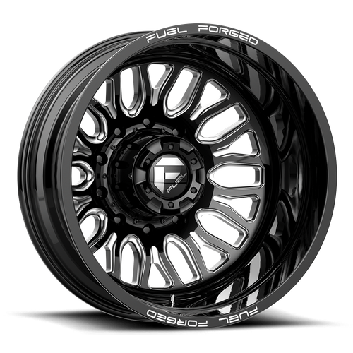 Fuel Mono FF66 MATTE BLACK MILLED Wheel - image 5