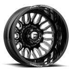 Load image into Gallery viewer, Fuel Mono FF66 MATTE BLACK MILLED Wheel - image 5
