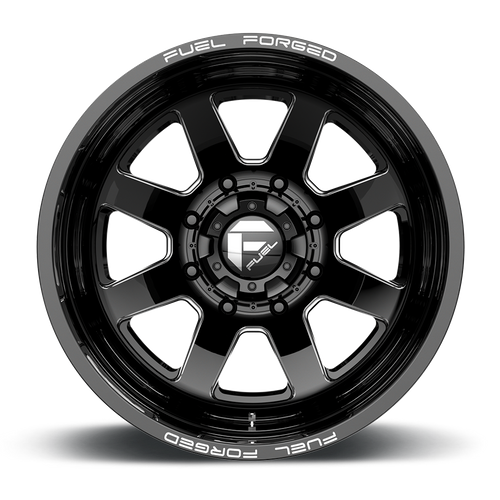 Fuel Mono FF09 MATTE BLACK MILLED Wheel - image 4