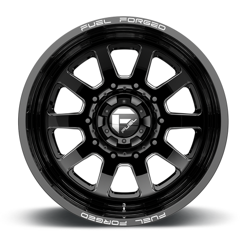 Fuel Mono FF09 MATTE BLACK MILLED Wheel - image 7
