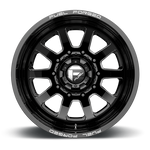 Load image into Gallery viewer, Fuel Mono FF09 MATTE BLACK MILLED Wheel - image 7
