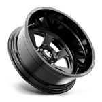 Load image into Gallery viewer, Fuel Mono FF09 MATTE BLACK MILLED Wheel - image 3

