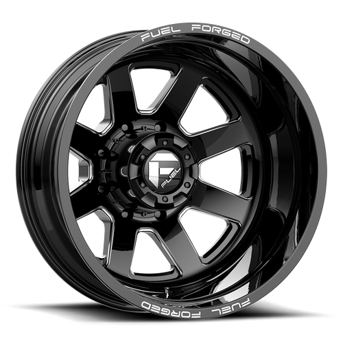 Fuel Mono FF09 MATTE BLACK MILLED Wheel - image 2