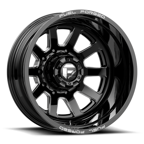Fuel Mono FF09 MATTE BLACK MILLED Wheel - image 5