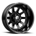 Load image into Gallery viewer, Fuel Mono FF09 MATTE BLACK MILLED Wheel - image 5
