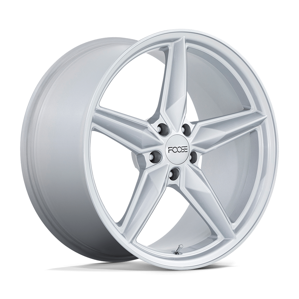 Foose 1PC F174 CF8 GLOSS SILVER Wheel - image 10