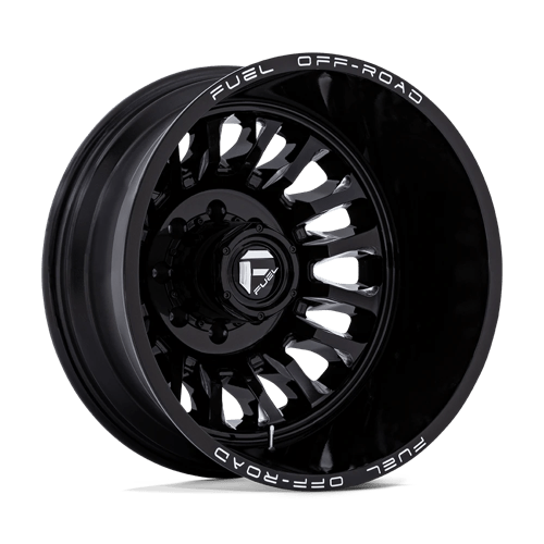Fuel D868 ARC DUALLY GLOSS BLACK MILLED Wheel - image 1