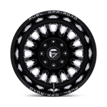 Load image into Gallery viewer, Fuel D868 ARC DUALLY GLOSS BLACK MILLED Wheel - image 4
