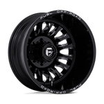 Load image into Gallery viewer, Fuel D868 ARC DUALLY GLOSS BLACK MILLED Wheel - image 6
