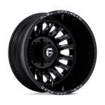 Load image into Gallery viewer, Fuel D868 ARC DUALLY GLOSS BLACK MILLED Wheel - image 10
