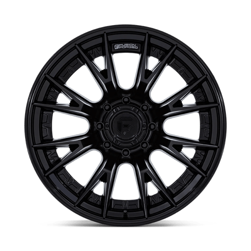 Fuel FC402 CATALYST MATTE BLACK W/ GLOSS BLACK LIP Wheel - image 8