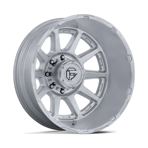 Fuel D912 CIRCUIT DUALLY GLOSS SILVER W/ MACHINED FACE Wheel - image 5