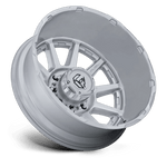 Load image into Gallery viewer, Fuel D912 CIRCUIT DUALLY GLOSS SILVER W/ MACHINED FACE Wheel - image 7
