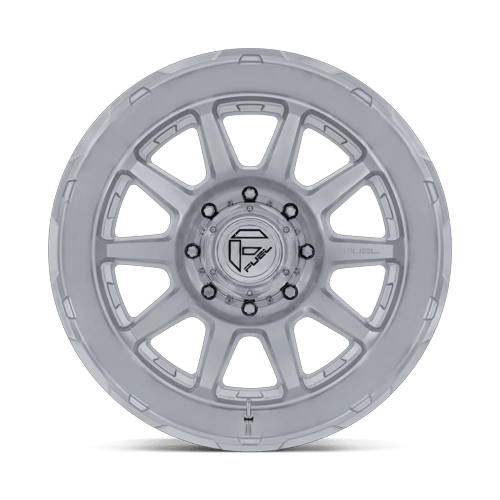 Fuel D912 CIRCUIT DUALLY GLOSS SILVER W/ MACHINED FACE Wheel - image 8