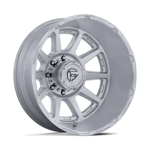 Fuel D912 CIRCUIT DUALLY GLOSS SILVER W/ MACHINED FACE Wheel - image 9