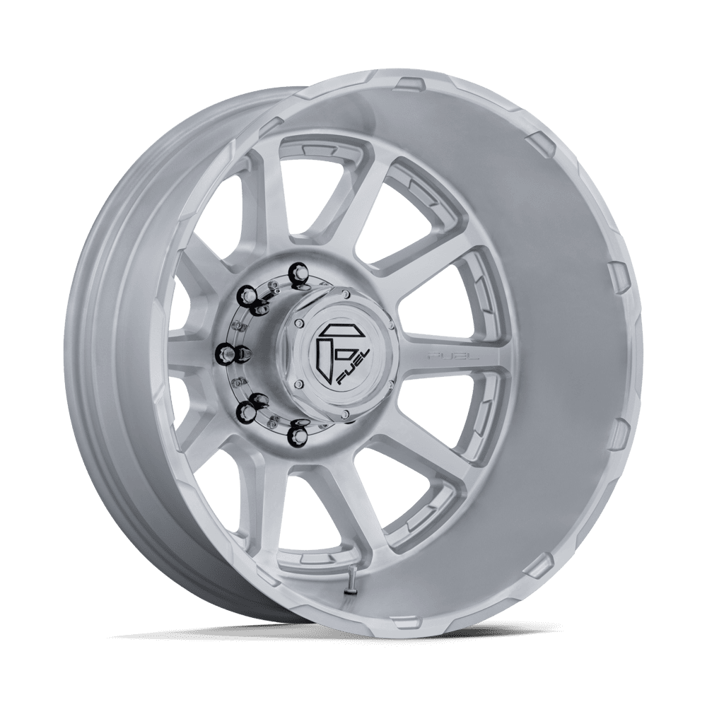 Fuel D912 CIRCUIT DUALLY GLOSS SILVER W/ MACHINED FACE Wheel - image 10
