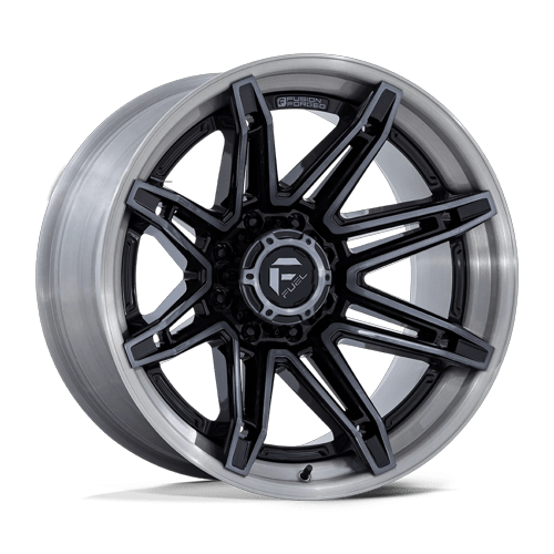 Fuel FC401 BRAWL GLOSS BLACK BRUSHED DARK TINT Wheel - image 1