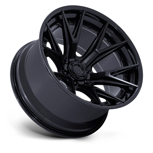 Fuel FC402 CATALYST MATTE BLACK W/ GLOSS BLACK LIP Wheel - image 3