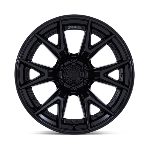 Fuel FC402 CATALYST MATTE BLACK W/ GLOSS BLACK LIP Wheel - image 4