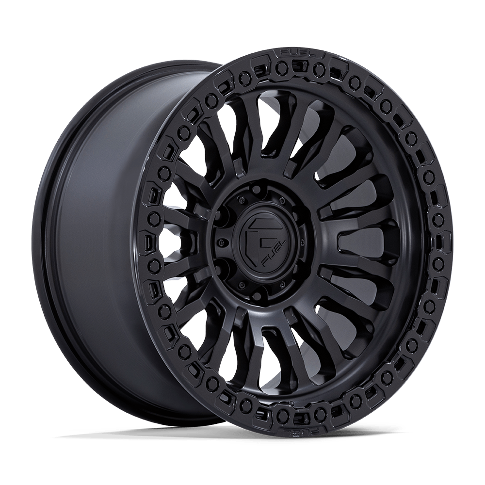 Fuel FC857 RINCON MATTE BLACK W/ GLOSS BLACK LIP Wheel - image 2