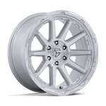 Load image into Gallery viewer, Fuel FC887 CIRCUIT GLOSS SILVER W/ MACHINED FACE Wheel - image 1
