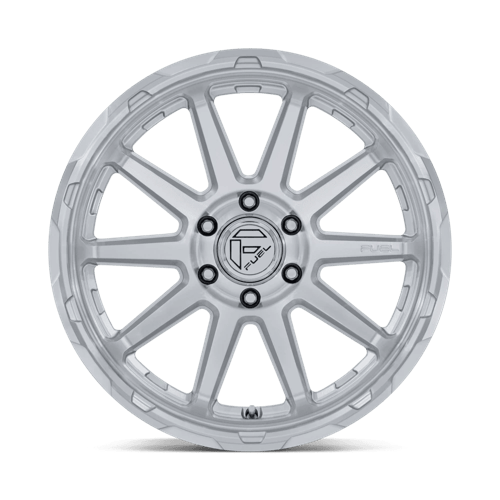 Fuel FC887 CIRCUIT GLOSS SILVER W/ MACHINED FACE Wheel - image 4