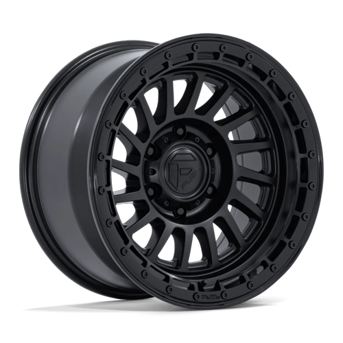 Fuel FC897 HAVOC MATTE BLACK W/ GLOSS BLACK LIP Wheel - image 1