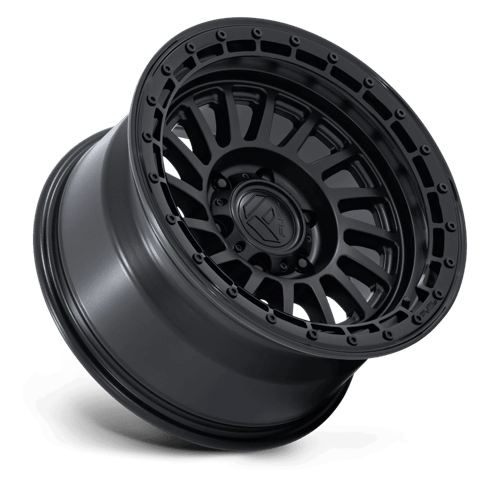 Fuel FC897 HAVOC MATTE BLACK W/ GLOSS BLACK LIP Wheel - image 3