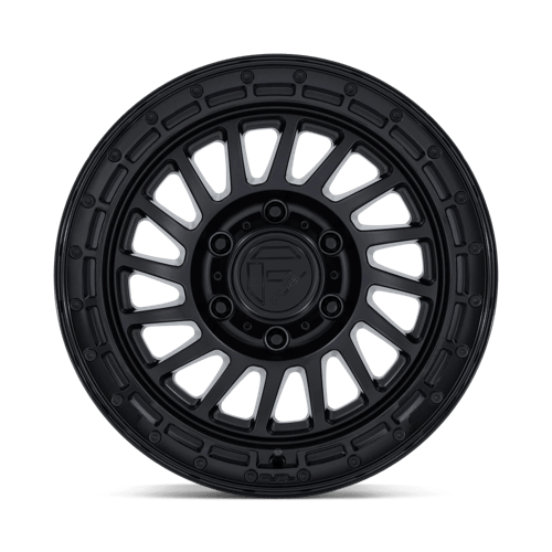 Fuel FC897 HAVOC MATTE BLACK W/ GLOSS BLACK LIP Wheel - image 4