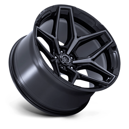 Fuel FLUX GLOSS BLACK BRUSH FC GRAY DDDT Wheel - image 3