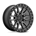 Load image into Gallery viewer, Fuel D680 REBEL MATTE GUNMETAL BLACK BEAD RING Wheel - image 1
