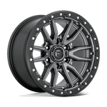 Load image into Gallery viewer, Fuel D680 REBEL MATTE GUNMETAL BLACK BEAD RING Wheel - image 9
