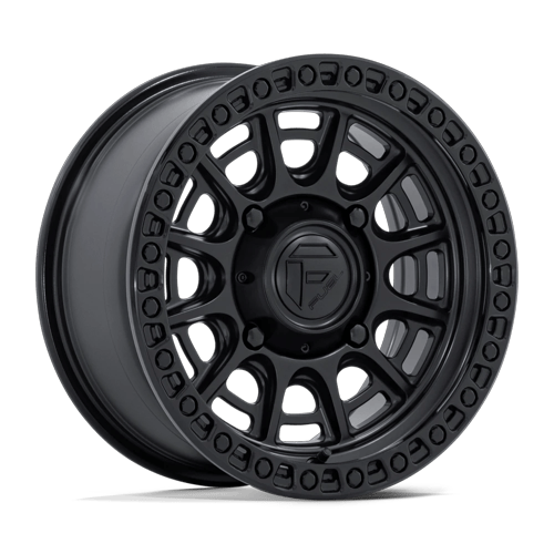 Fuel UTV FV832 CYCLE UTV MATTE BLACK W/ GLOSS BLACK LIP Wheel - image 1
