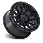 Load image into Gallery viewer, Fuel UTV FV832 CYCLE UTV MATTE BLACK W/ GLOSS BLACK LIP Wheel - image 3
