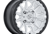Fuel UTV FV866 PISTON UTV HYPER SILVER MACH-FC M-BLK LIP Wheel - image 1