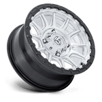Load image into Gallery viewer, Fuel UTV FV866 PISTON UTV HYPER SILVER MACH-FC M-BLK LIP Wheel - image 3
