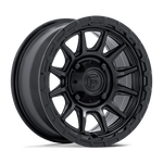 Load image into Gallery viewer, Fuel UTV FV866 PISTON UTV MATTE BLACK W/ GLOSS BLACK LIP Wheel - image 1
