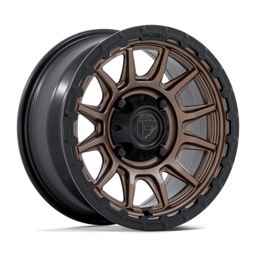 Fuel UTV FV866 PISTON UTV MATTE BRONZE W MATTE BLACK LIP Wheel - image 1